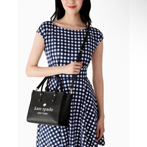 Kate Spade black Ella small tote crossbody - Picture 4 of 6